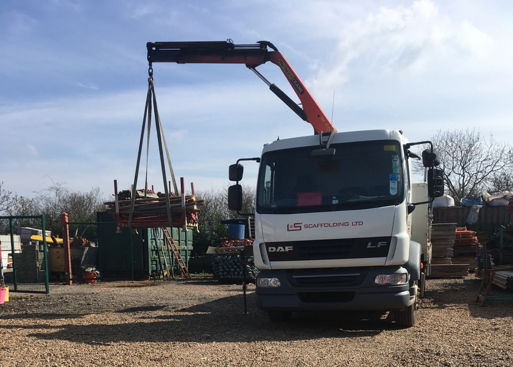 L&S Scaffolding Vehicle L&S Scaffolding Leicestershire Services & Hire